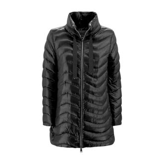 Herno Dames, Mantels, Zwart, Maat: M