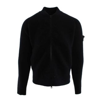 Stone Island Truien & Vesten, Heren, Blauw, S, Wol, Cardigans