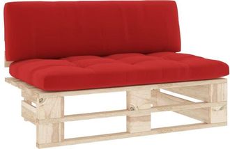 vidaXL Sof&aacute; Central De Palets Para Jard&iacute;n Madera Pino Impregnada Vidaxl