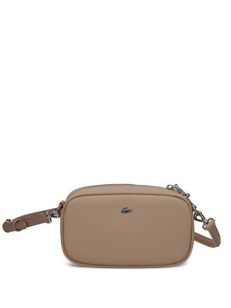 Lacoste Daily City cross body bag - women - Polyvinyl Acetate (PVA) - OS - Neutrals