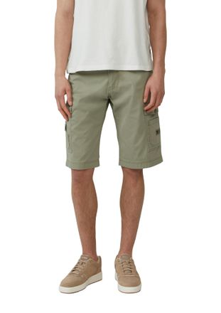 s.Oliver Cargobermudas S.OLIVER, Herren, Gr. 30, N-Gr, gr&uuml;n, Obermaterial: 98% Baumwolle, 2% Elasthan, unifarben, regular fit kniefrei, Hosen Cargobermudas, So