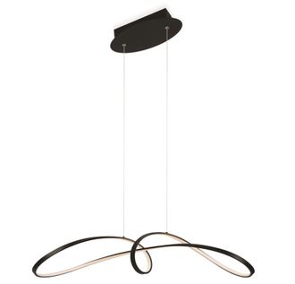 Maytoni Led Design Pendellampe Curve 92 x 26 cm, Schwarz