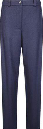 Pinko Zagarese Tailored Button Closure Straight-Leg Pants