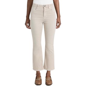 Closed Womens High Sun Pant In Plaster Beige