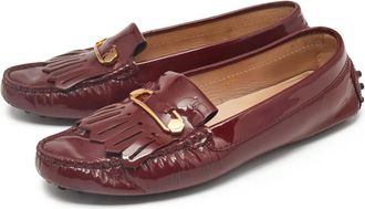 Tod's Loafers met franje - Rood
