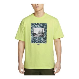 Nike SB Skateboard T-shirt Green FB8141-736