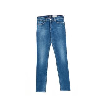 Armani Jeans Slim Fit Jeans, female, Blue, W24, Slim Fit Jeans