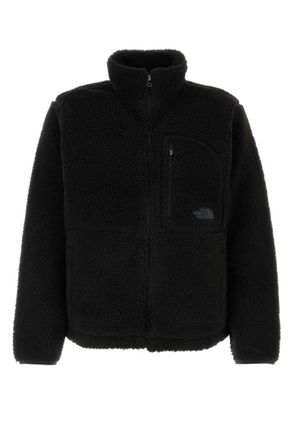 The North Face Black Mock Collar Jacket