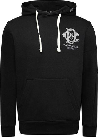 Duck and Cover Heren Randolph Hoodie (Zwart)