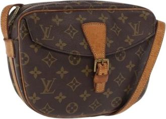 Louis Vuitton Pre-owned Cross Body Bags, female, Brown, Size: ONE SIZE Pre-owned Vintage Canvas Cross Body Bag