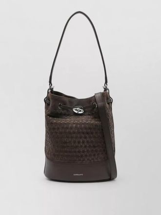 Zanellato monda musiva small leather shoulder bag