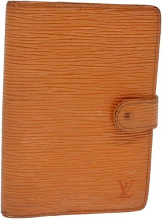 Louis Vuitton Pre-owned Leather home-office - Dames - Vintage Accessoires - Oranje - ONE Size - Leer - Vintage