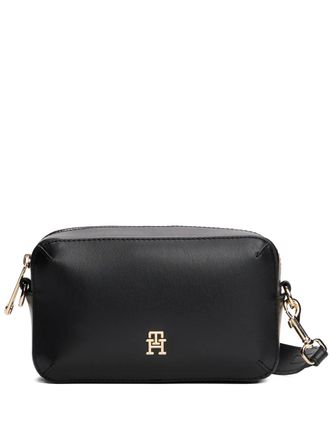 Tommy Hilfiger logo-plaque cross body bag - Black