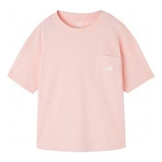 New Balance (WMNS) New Balance Chest Logo Short Sleeve Pink WT01840-PSA