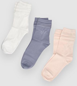 adidas Originals Crew 3 Pack Calze bianco
