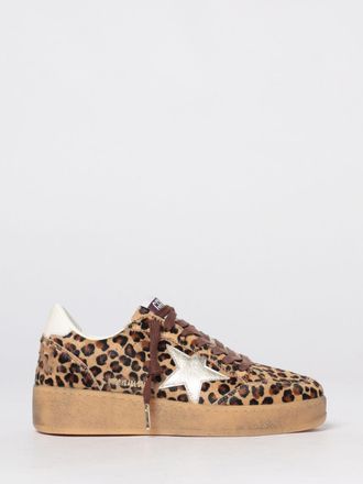 Golden Goose Sneakers Ball Star Golden Goose in cavallino e pelle effetto used