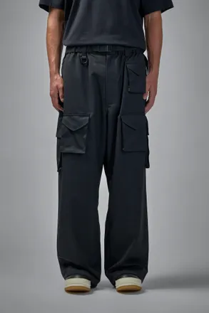 Yohji Yamamoto Refined Wool Cargo Pants