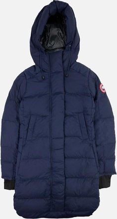 Canada Goose Womens Canada Goose Ladies Alliston Puffa Coat Atlantic Navy - Size: 10/8