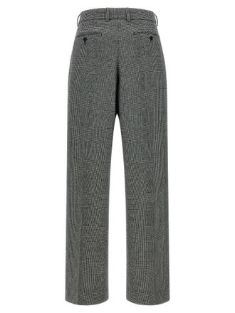 Dolce & Gabbana Prince of Wales Trousers - Grey