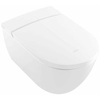 Villeroy & Boch Villeroy&boch - ViClean, wc douche sans rebord avec abattant