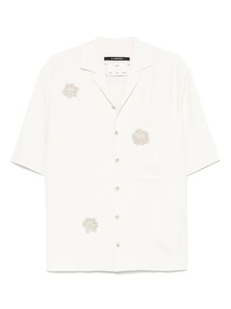 Song for the Mute Camicia con applicazione Daisy - Toni neutri