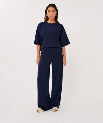 Esqualo Model Top In Navy