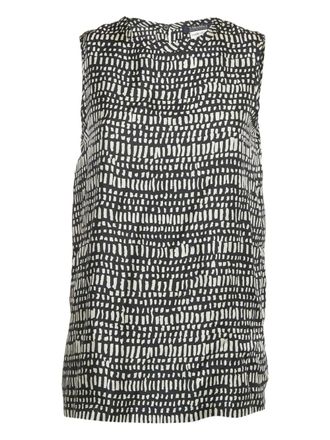 Max Mara printed top - Black