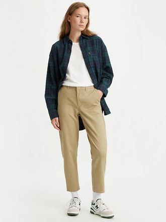 Levi's Essential Chino Pants - Womens - 25X29 - Beige / Unbasic Khaki