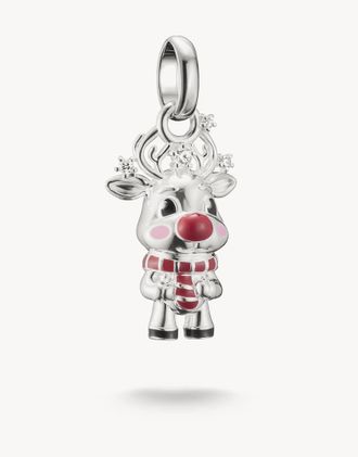 Thomas Sabo Charm tonalit&agrave; argento, rosa, rosso, nero e bianco