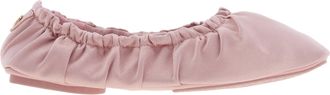 Jimmy Choo London Bardo Satin Ballerina Flats