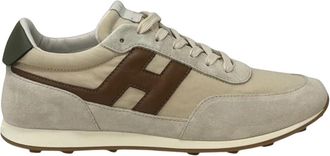 Hogan H 669 Allacciato H - Heren - Sneakers - Beige - 44 EU - Schoenen