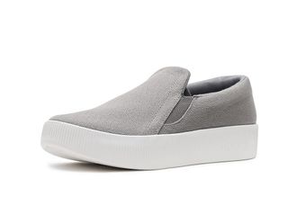 Allbirds Lounger Lift Womens Shoes Medium Grey (Blizzard) : 10.5 B - Medium, Canvas