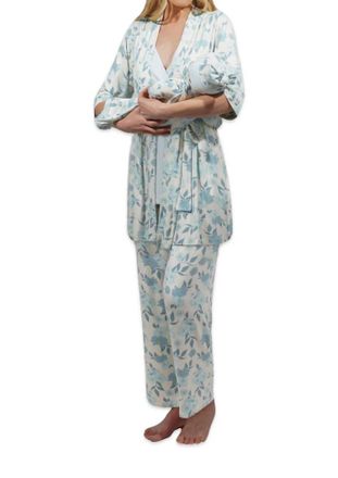 Everly Grey Analise 5 Piece Pajama Set In Periwinkle
