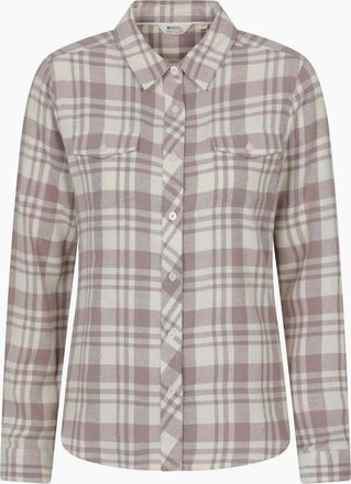 Mountain Warehouse Womens Mountain Warehouse Womens/Ladies Willow Flannel Shirt - Cream - Size: 12