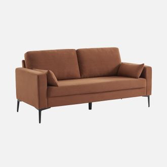 Sweeek Sof&aacute; De Pana Con Patas De Metal, 3 Plazas