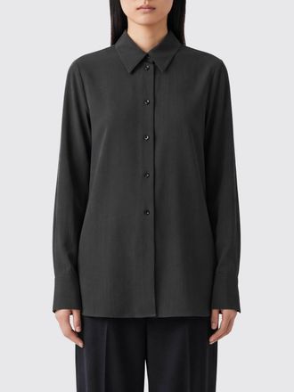 Toteme Long-Sleeved Slim Fit Wool-Blend Shirt with French Collar