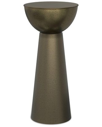 Simpli Home Surrey Contemporary Modern 12In Metal Side Table