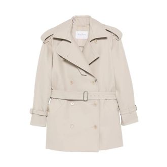 Max Mara Dames, Mantels, Beige, Maat: XS
