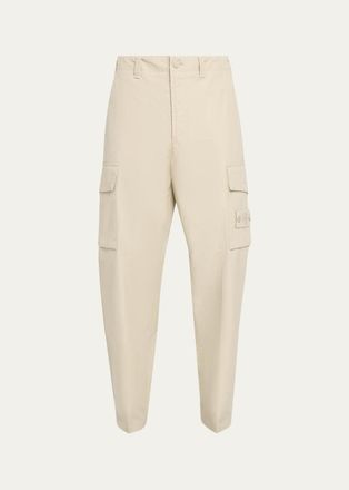 Stone Island Mens Canvas Cargo Pants