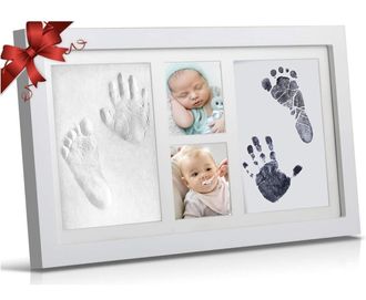 OEM Kit De Marco De Fotos De Arcilla Para Huellas De Manos Y Pies De Beb&eacute; - Regalo Para Reci&eacute;n Nacidos