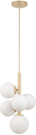 Sigma Perla 33607 L&aacute;mpara Colgante Beige Dorado Iluminaci&oacute;n Interior