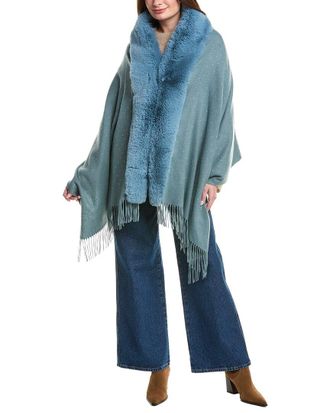 La Fiorentina Embellished Cashmere Wrap