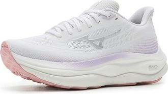 Mizuno Wave Sky 9 Womens Running Shoes White/Silver : Womens 11.5 B - Medium, Textile
