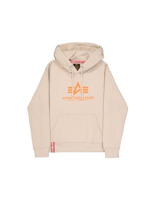 Alpha Industries Hoodie ALPHA INDUSTRIES Basic Hoodie BL, Herren, Gr. M, beige (organic beige), Obermaterial: 80% Baumwolle, 20% Polyester, regular fit, Sweatshirts Ho
