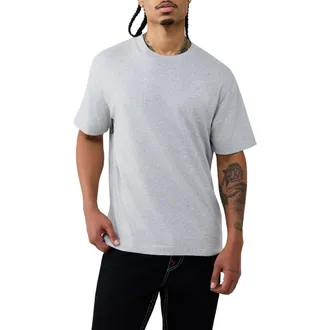 True Religion True No. 1 Buddha Graphic T-Shirt in Heather Grey at Nordstrom, Size Xxx-Large