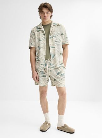 Super Massive Shop Mens Floral chenille knit short