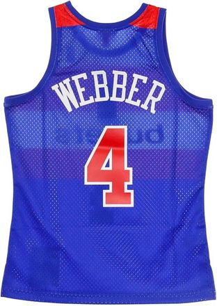 Mitchell & Ness Vintage NBA Swingman Jersey Chris Webber - Heren - Tops zonder mouwen - Blauw - L - Tops
