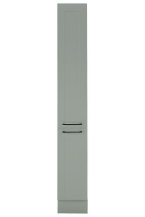 MID.YOU Mid.you Apothekerschrank, Grün, Metall, 3 Fächer, einzeln stellbar, 30x211x57 cm, Made in EU, Küchen, Küchenmöbel, Küchenschränke, Apothekerschränke