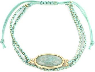 Panacea Amazonite Slider Bracelet in Green at Nordstrom