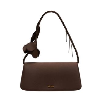Cult Gaia Cosette Shoulder Bag - female - Cult Gaia - Shoulder Bags - Brown - ONE SIZE - Bags